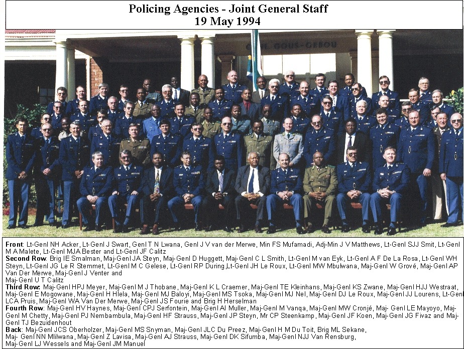 Joint General staff 19 May 1994 before amalgamation.