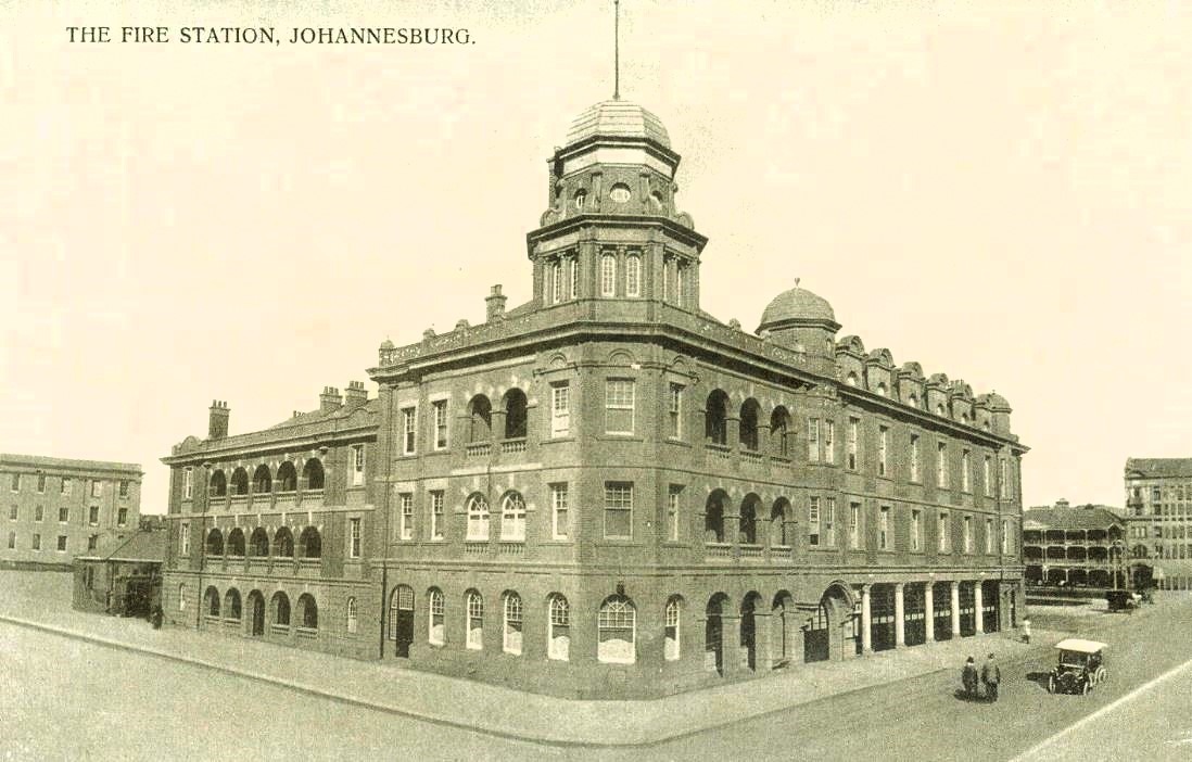 Nongqai Blog The Johannesburg Fire Station circa 1916