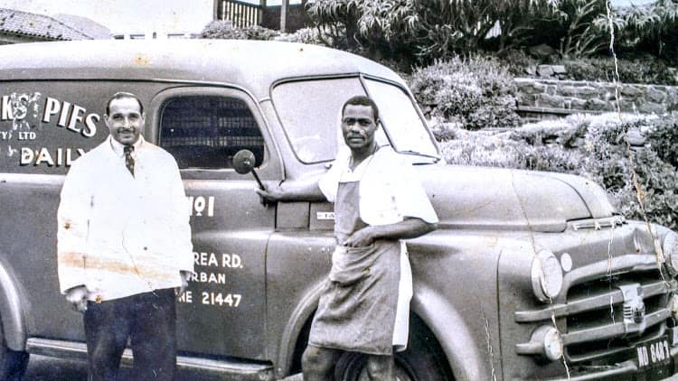 Perks Pies in Durban circa 1950’s.