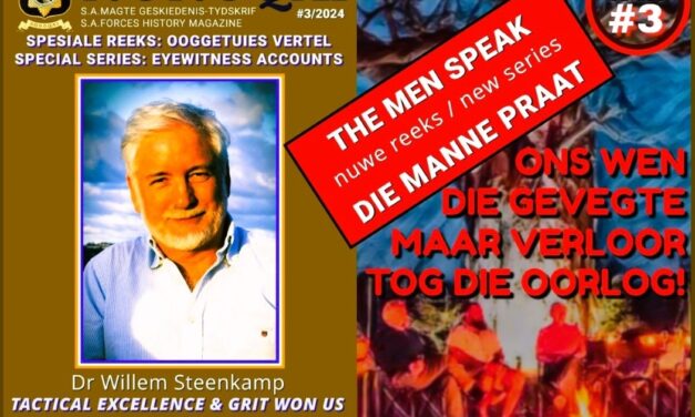 NONGQAI SERIES THE MEN SPEAK Dr Willem Steenkamp