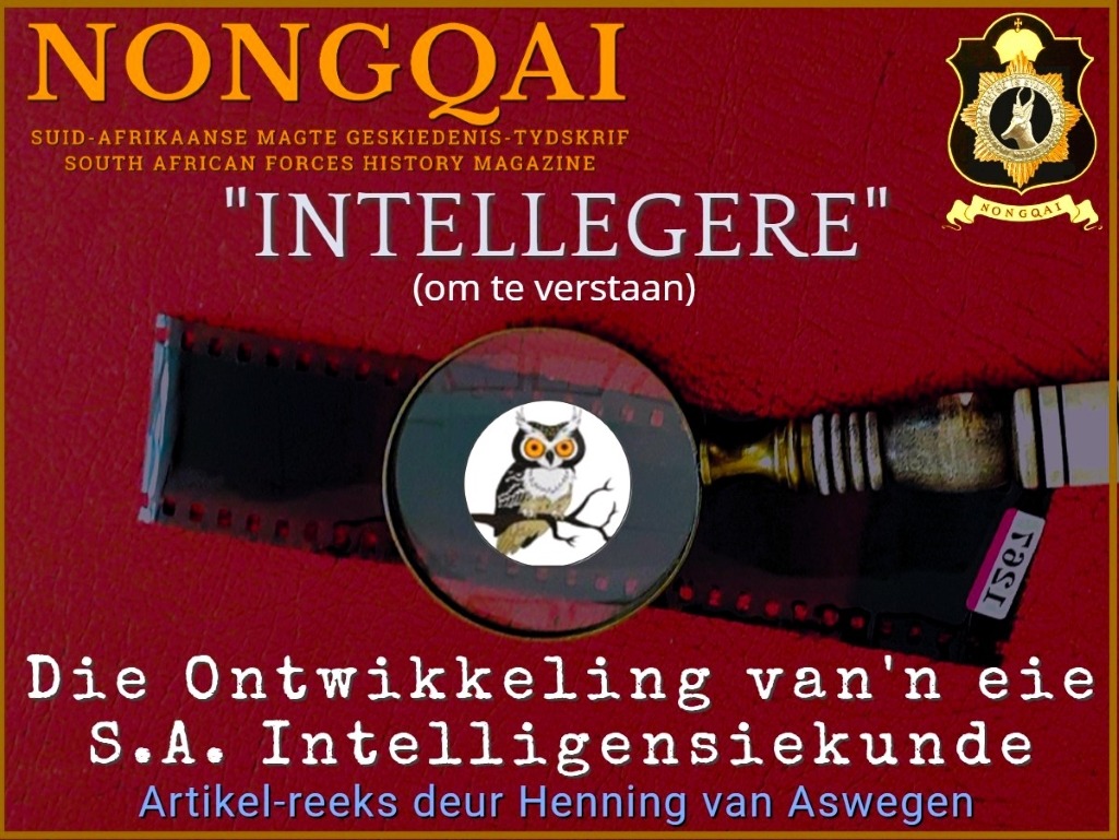 Nongqai Series the development  of Intelligence Science in South Africa No 7 cover image
