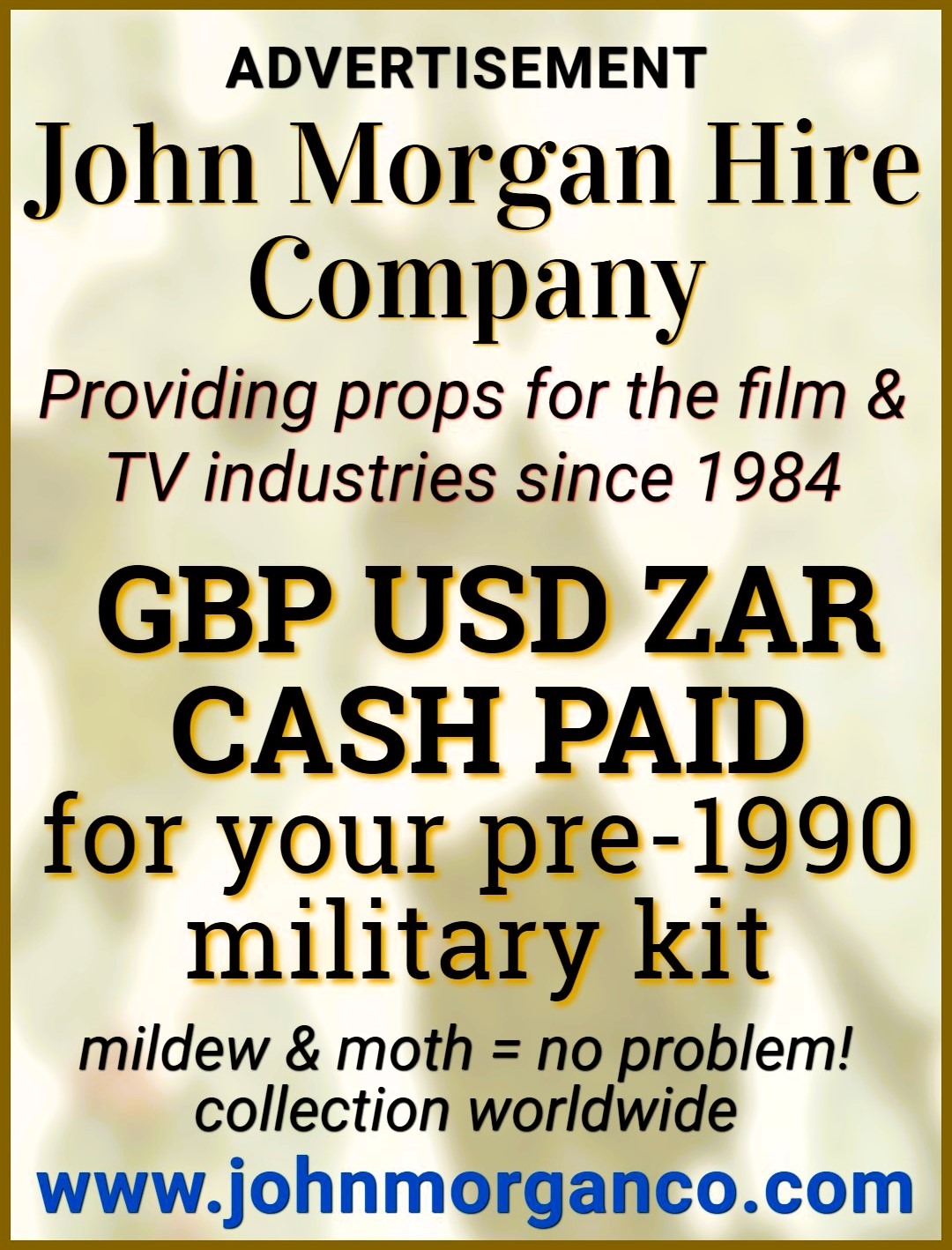 John Morgan Nongqai Blog Ad